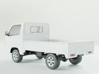 Cars Model Suzuki Carry Pickup 2020 3D model