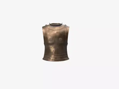 Ancient Armor HallStatt 3D Model Game Ready PBR Low Poly Low-poly 3D model