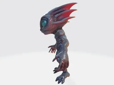 Alien 3D model 26