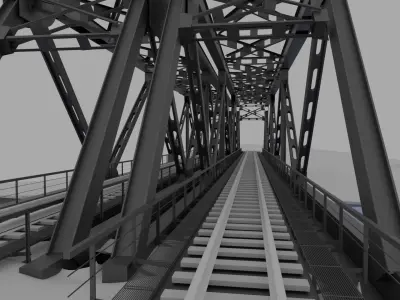 bridge 3D model 9
