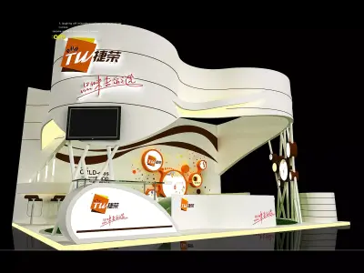 Exhibition - Area - 9X6-3DMAX2009-075 3D model