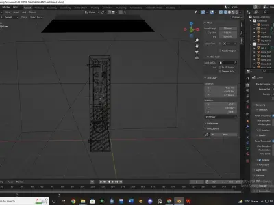 Dell desktop optiplex 3080 Low-poly 3D model