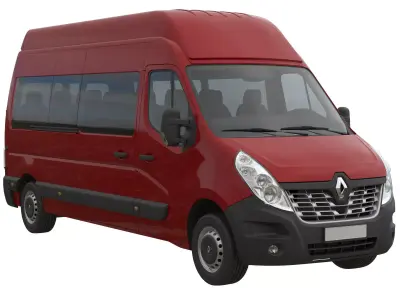 Renault Master 2015 Passenger L3H3 3D model