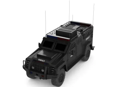 SWAT Vehicle 3D model