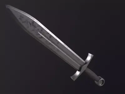 Sword 3D Model Low-poly 3D model