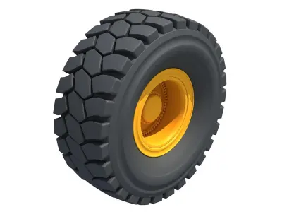 Off Road Tyre 3D model