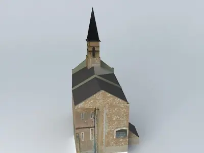 Church of Saint Martin Free 3D model