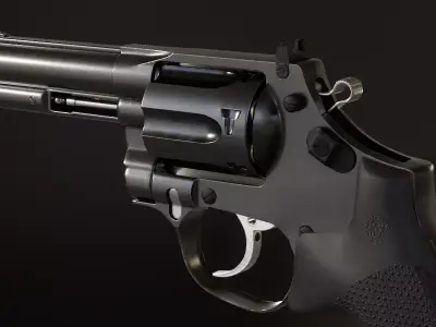 Mangoose 357 Free low-poly 3D model