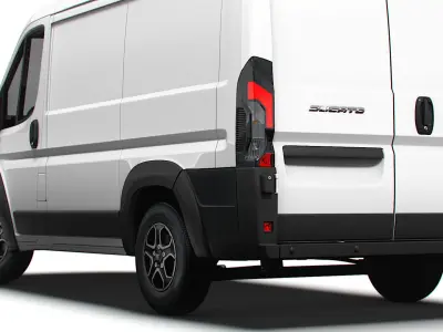 Fiat Ducato Van L1H1 2024 3D model