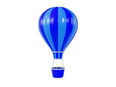 Game model of the aerostat 3D model