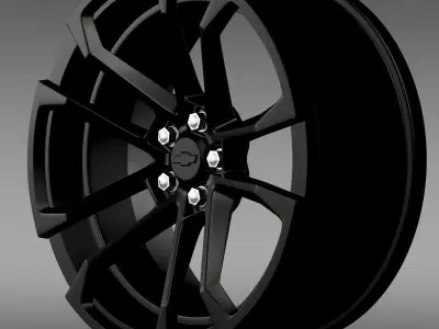 Chevrolet Camaro SSX Concept 2010 rim 3D model