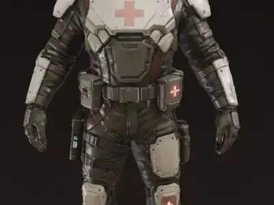 Battle Medic 3D model