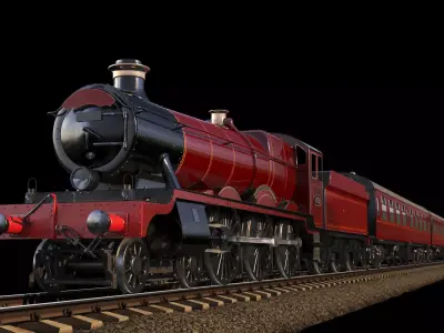 GWR 4900 Hall Class 3D 3D model