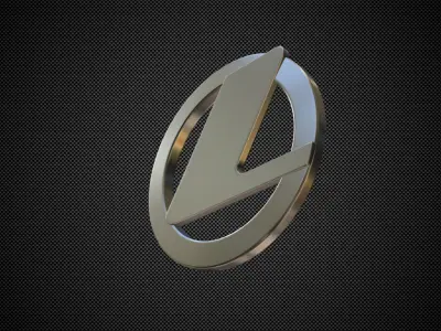 landini logo 3D model