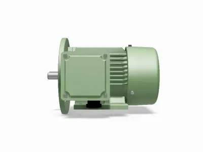 80 B35 Right IEC electric motor - 3D CAD model 3D model