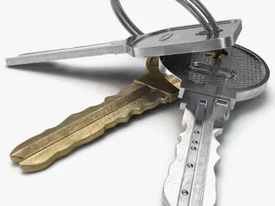 Keys 3D model