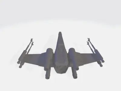 Star Wars - X Fighter 3D model
