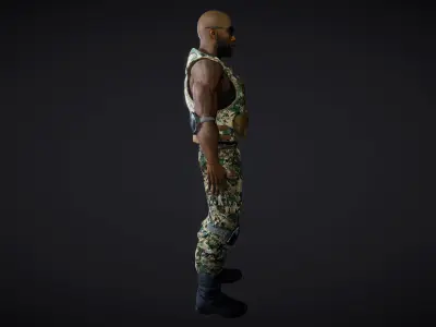 Military Ife Actor 3D model