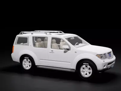 suv -car Low-poly 3D model