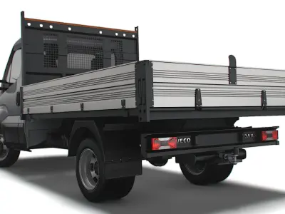 Iveco Daily Single Cab Tipper 2021 3D model