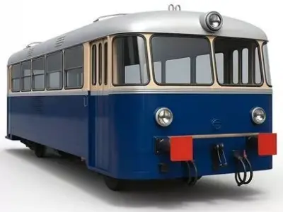 Locomotive - OBB 5081 Printable  3D print model