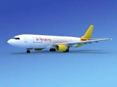 Airbus A300 Air Hong Kong 3D model