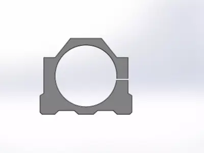 Spindle Clamp 3D model