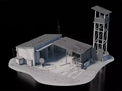Warzone - Storage 3D model