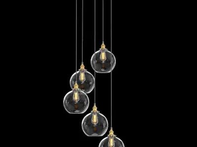 Factory Cafe Pendant 5 3D model