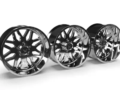 American Force AFW B02 Trax SS - Multiple Lug Options 3D model