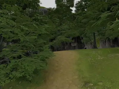 Hillside Village 3D model order