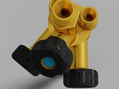 Machine Cutting Torch Free 3D model