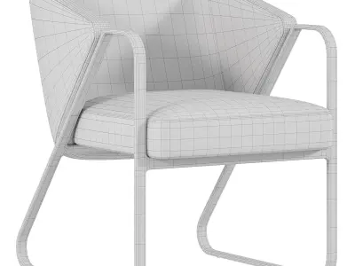 INDUSTRIAL EMPEROR CHAIR BY VORSEN 3D model