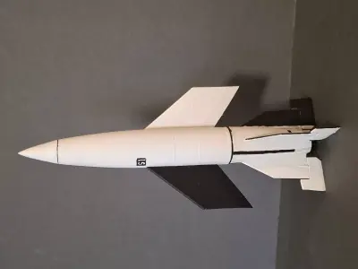 A4b Aggregat 4b Winged V2 German Missile 3D print model
