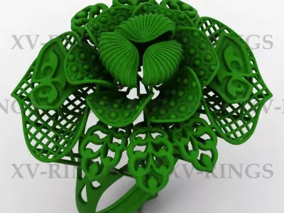 NEW TURKISH RING XV-18 3D print model