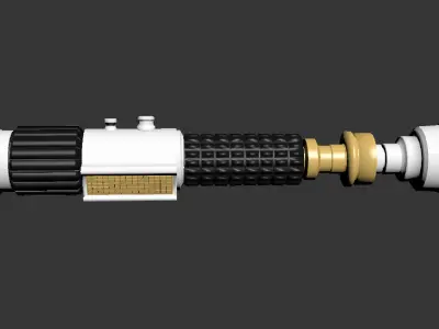 Lightsaber     Obi Wan Kenobi Free 3D model