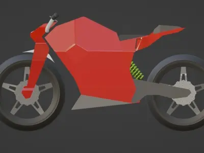 Concept Bike  3D model