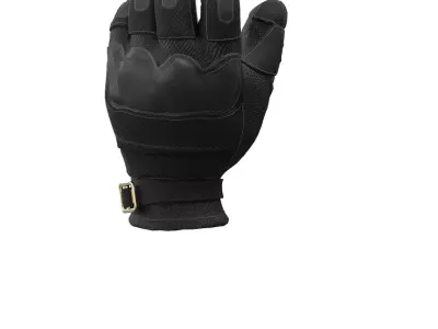Premium Tactical Durable Military Gloves Clo3D 3D model