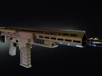 Textron NGSW-R Low-poly 3D model