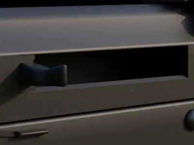 ak 74 Low-poly 3D model