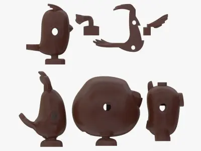 Lego Birds Collections 3D model