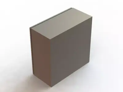 Painel Eletrico 150 x 400 x 400 Electrical Panel 3D model