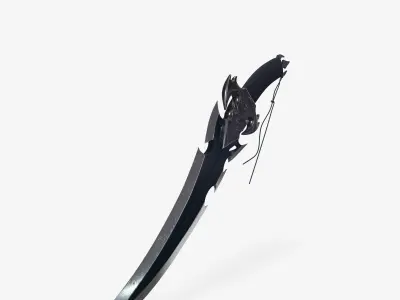Skull Sword 3D model