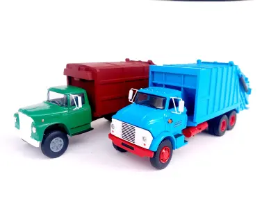 1964 GMC B7000 truck cab 3D print model