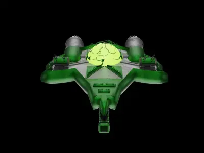 Arborec Destroyer 3D model