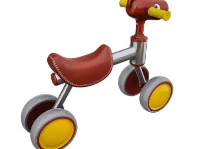 Baby Bike Horse 3D model