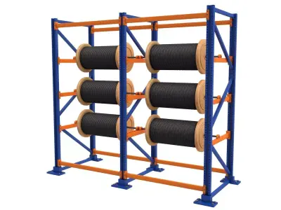 Cantilever Racking System 3D model