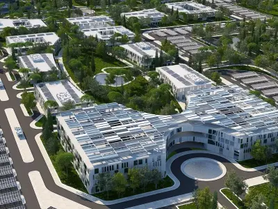 Business Park Center 3D model
