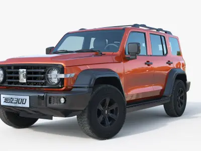 2021 GWM WEY TANK 300 3D model