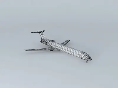 Private MD 80 Free 3D model